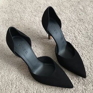 Vince Celeste Suede Pump
